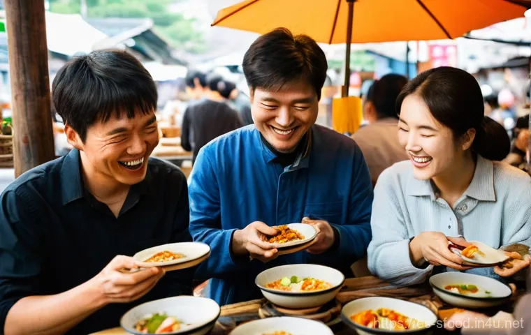 광장시장 빈대떡과 전통 막걸리 조합 - **Prompt:** "A detailed, close-up shot capturing a freshly made Bindaetteok (mung bean pancake) at G... 광장시장 빈대떡과 전통 막걸리 조합 - **Prompt:** "A detailed, close-up shot capturing a freshly made Bindaetteok (mung bean pancake) at G...