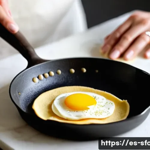 Home 11 프랑스 크레페 달콤한 vs 짭짤한 - **Prompt:** A cozy kitchen scene with soft, warm lighting, showcasing the delicate process of making...