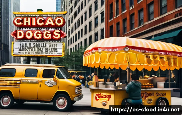 시카고 스타일 핫도그 특징 관련 이미지 1